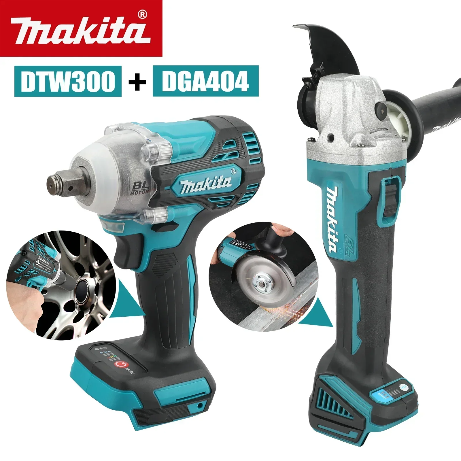Makita Drill Dtw300 - Makita DTW300 DGA404 Akülü Kombine 580Nm